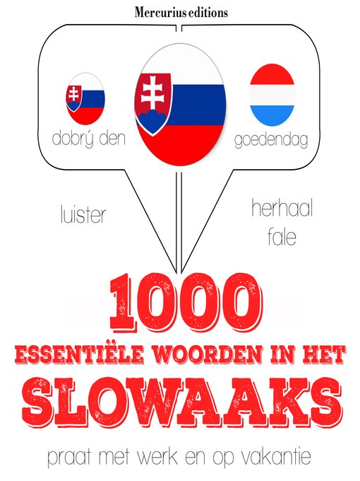 Cover image for 1000 essentiële woorden in het Slowaaks